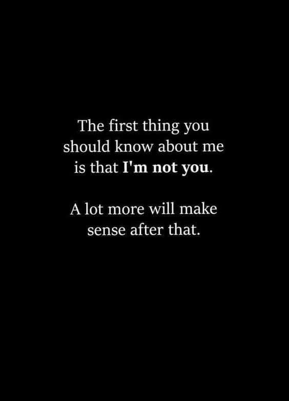 Quote Not You