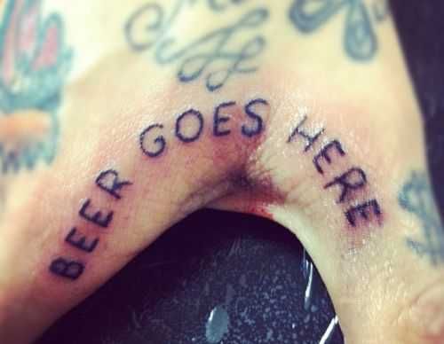 Funny Beer Goes Here