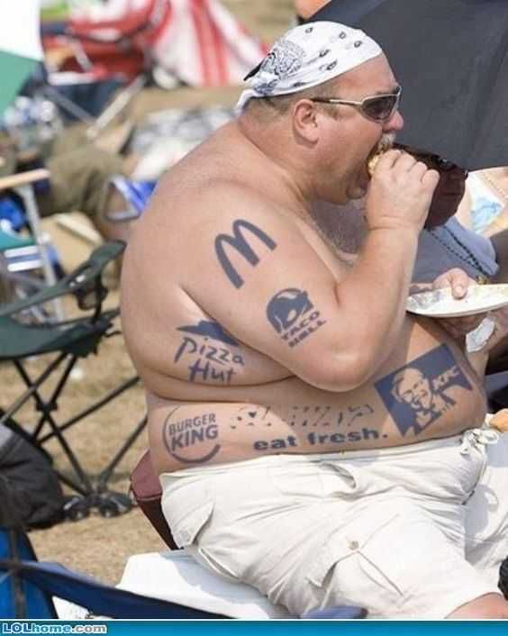 Funny Food Tattooos