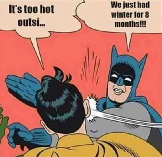 Funny Heating Outside