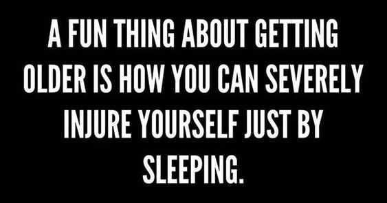 Funny Sleep Injure