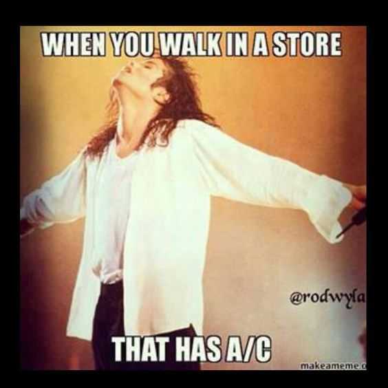 Funny Walk Into Ac