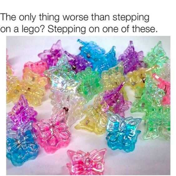 Meme 90 Butterfly Clips