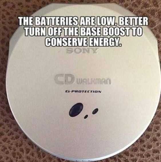 Meme 90S Batteries Low