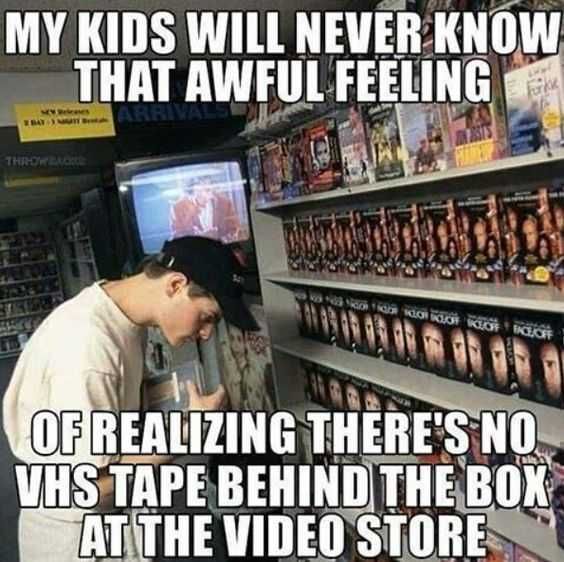 Meme 90S Vhs