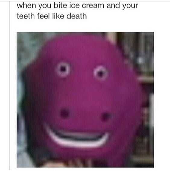 Meme Teeth Feel