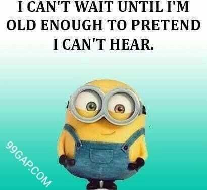 Minion Cant Hear