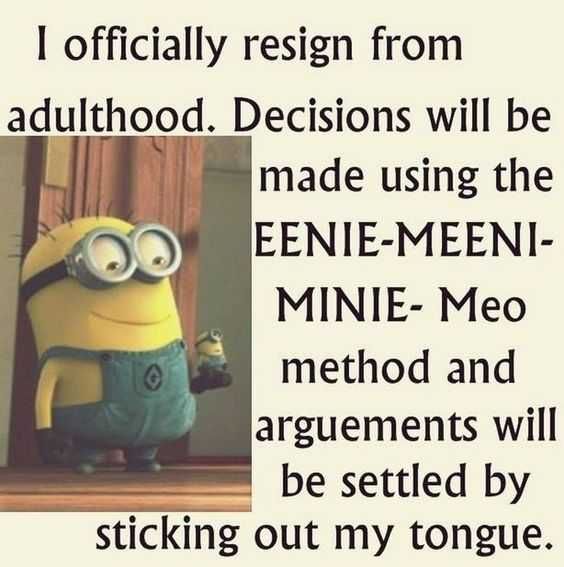 Minion Oficially Resign