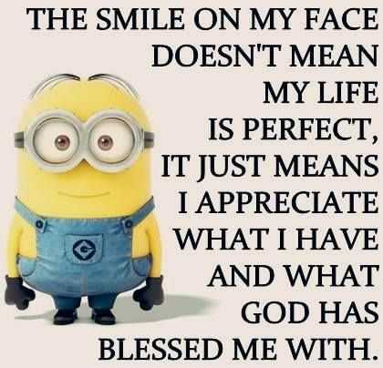 Minion Smile Face