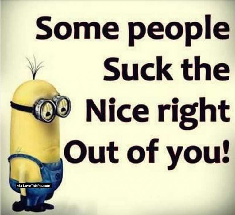 Minion Suck Nice