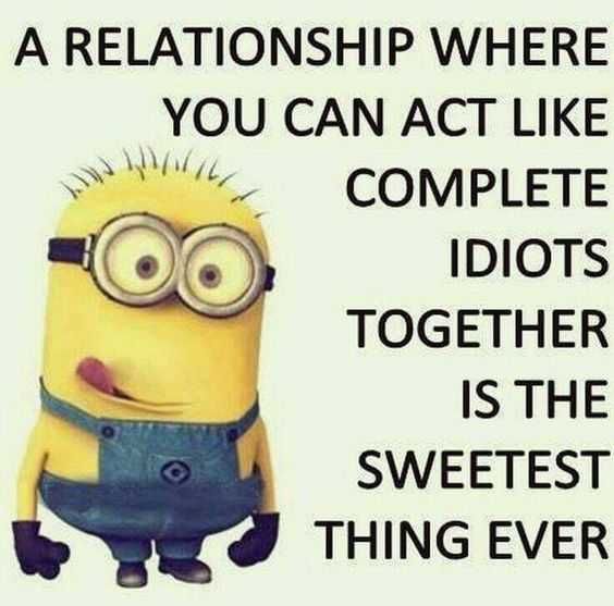 Minion Sweet Idiots