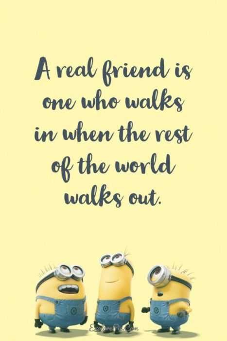 Minion Walks In
