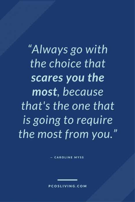 Quote Always Go Choice