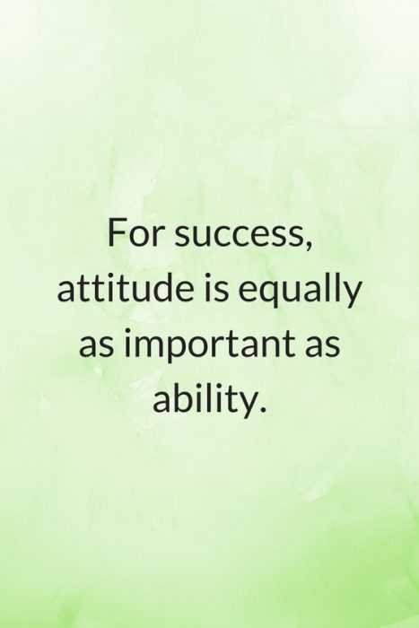 Quote Attitude Ability