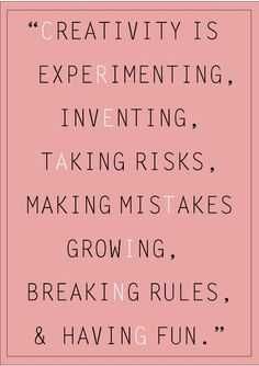 Quote Creativity Is