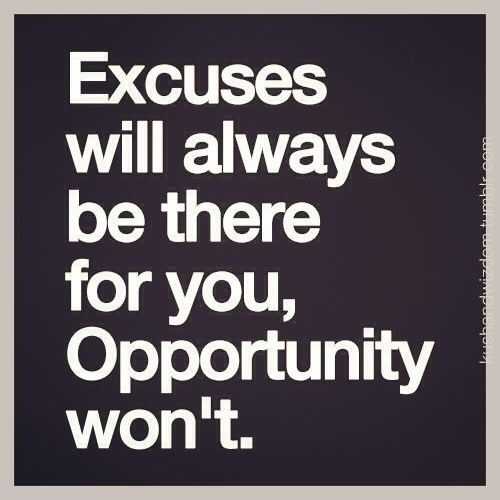 Quote Excuses There