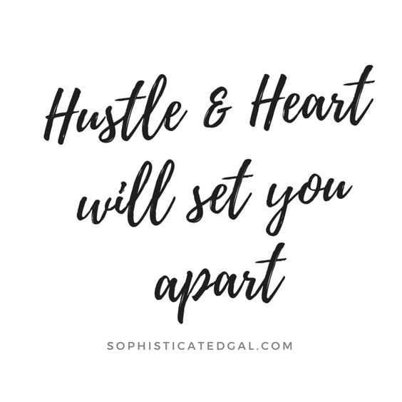 Quote Hustle Heart