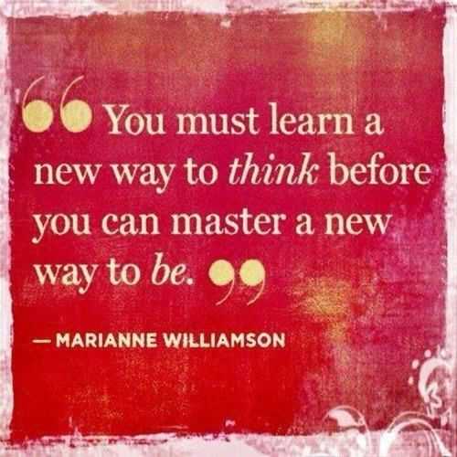 Quote Learn New Way To Think