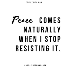 Quote Peace Comes