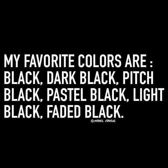 Quote So Black