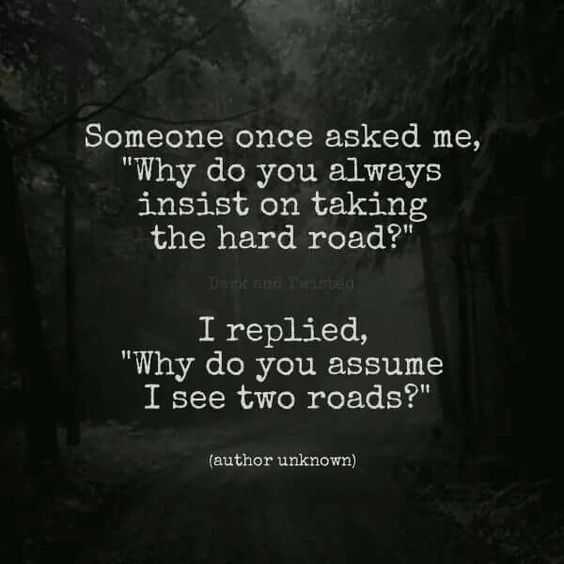 Quote Two Roads