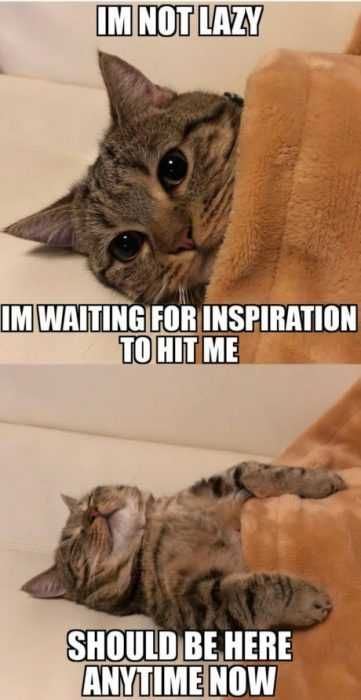 Funny Inspiration Hit Me