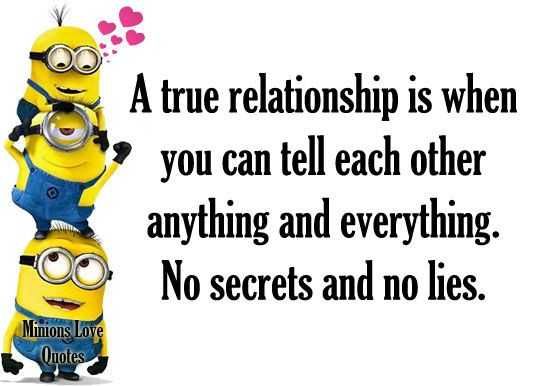 Minion True Relationship