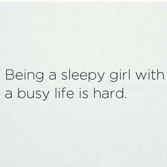 Quote Busy Sleep