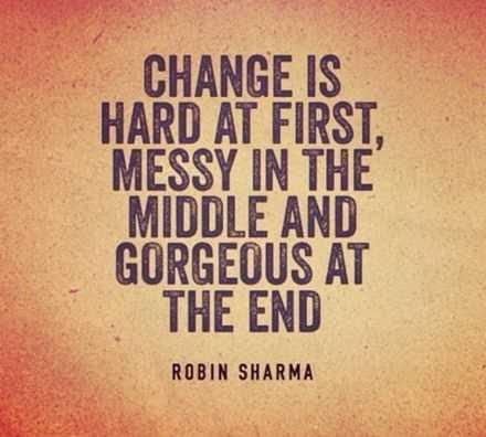 Quote Change Is Gorgeous
