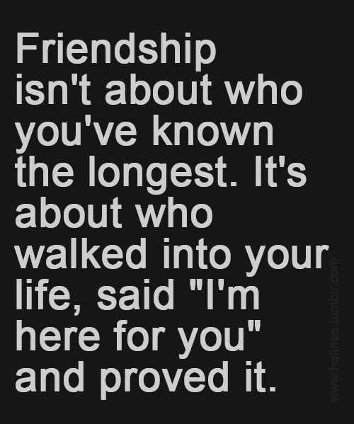 Quote Friendship Isnt