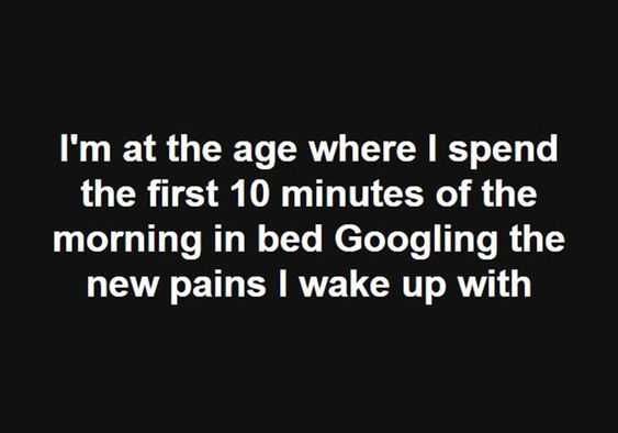 Quote Googling New Pains