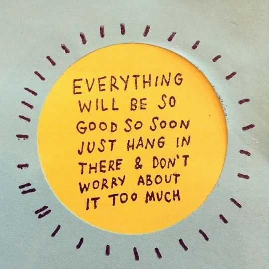 Quote Hang In There