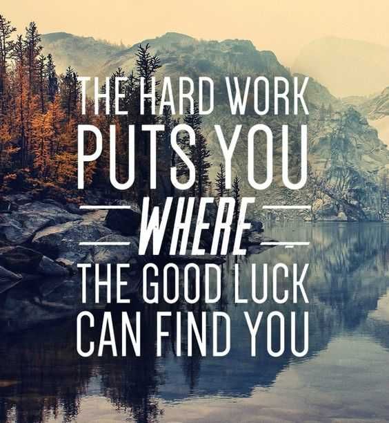 Quote Hard Work Puts You Where