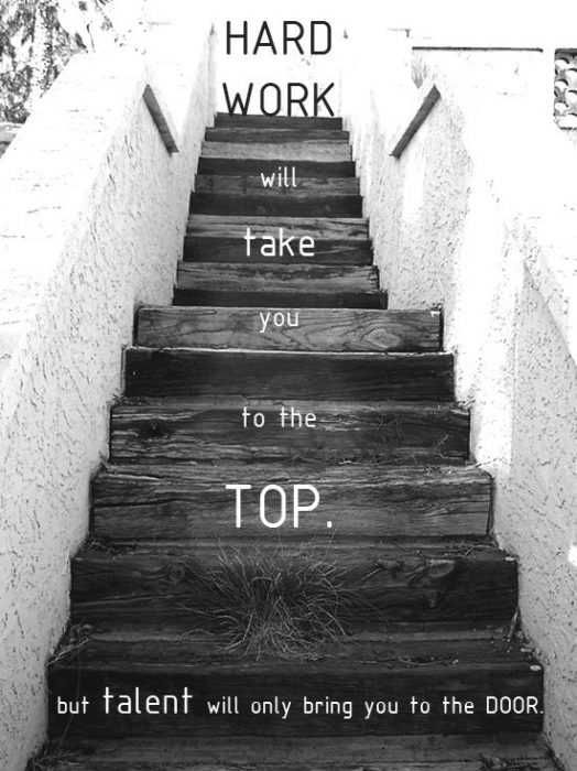 Quote Hard Work Top