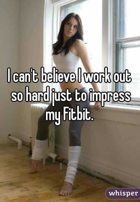 Quote Just To Impress Fitbit