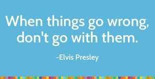 Quote Things Go Wrong