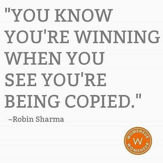 Quote You Know Youre Winning