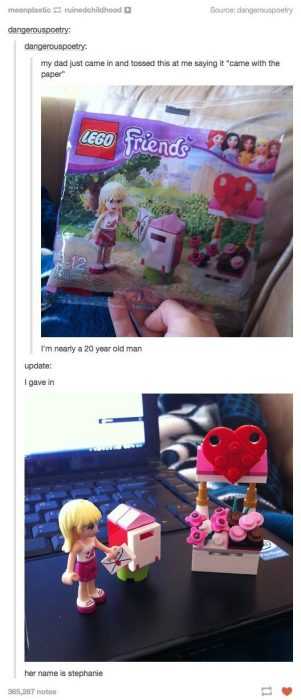 Funny 20 Year Lego