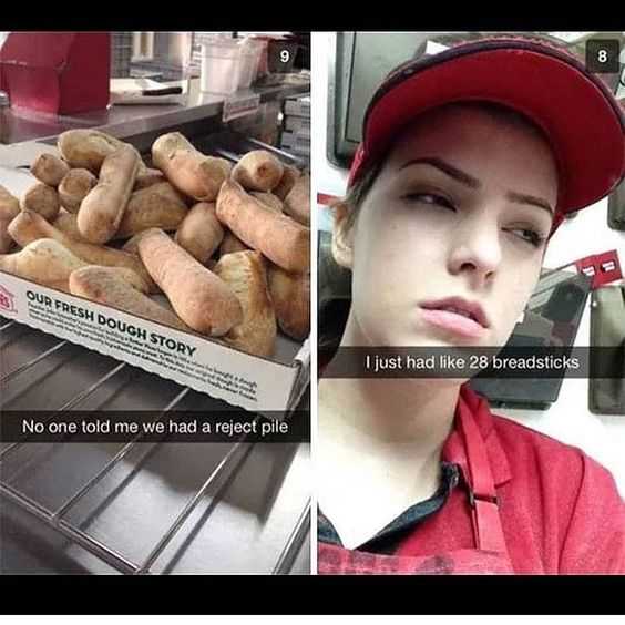 Funny 28 Breadsticks