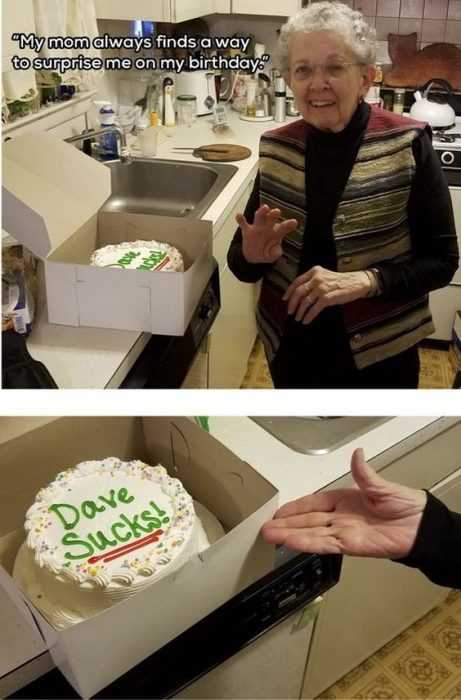 Funny Surprise Dave