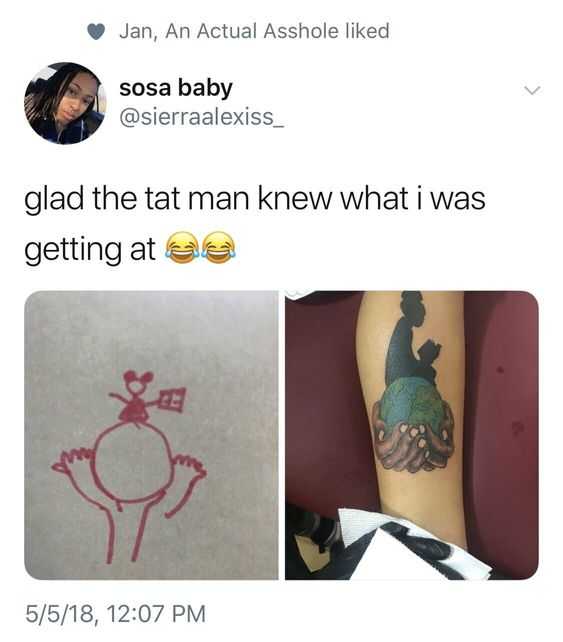 Funny Tat Man