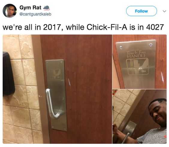 Funny Touch Free Handle