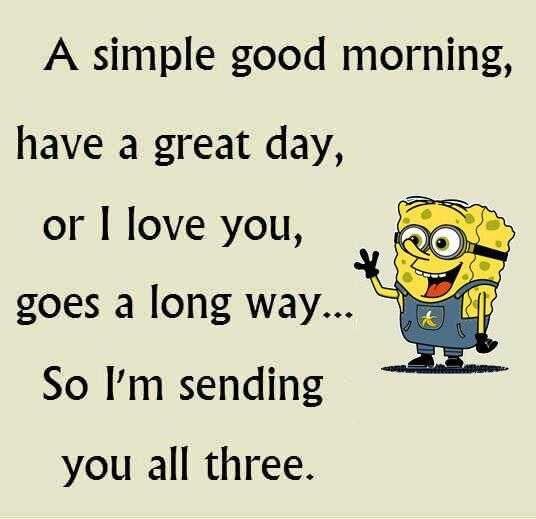Minion Sending All Three