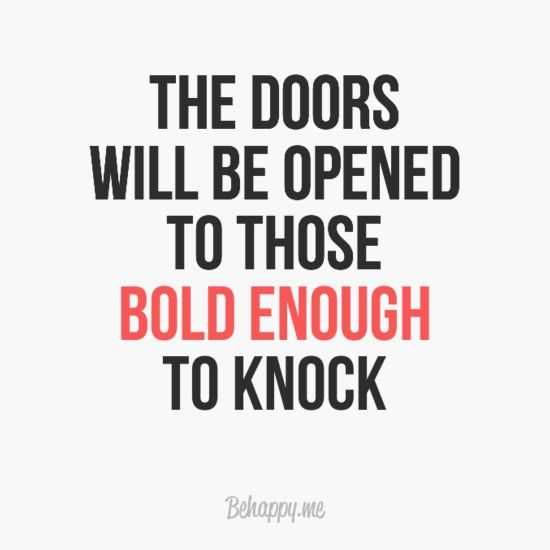 Quote Bold Enough