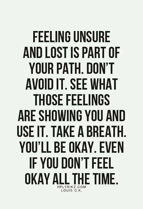 Quote Feeling Lost