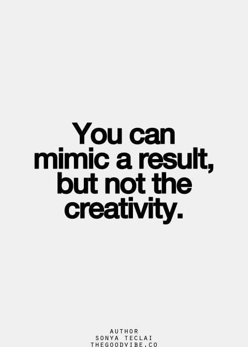 Quote Mimic A Result