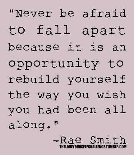 Quote Never Be Afraid
