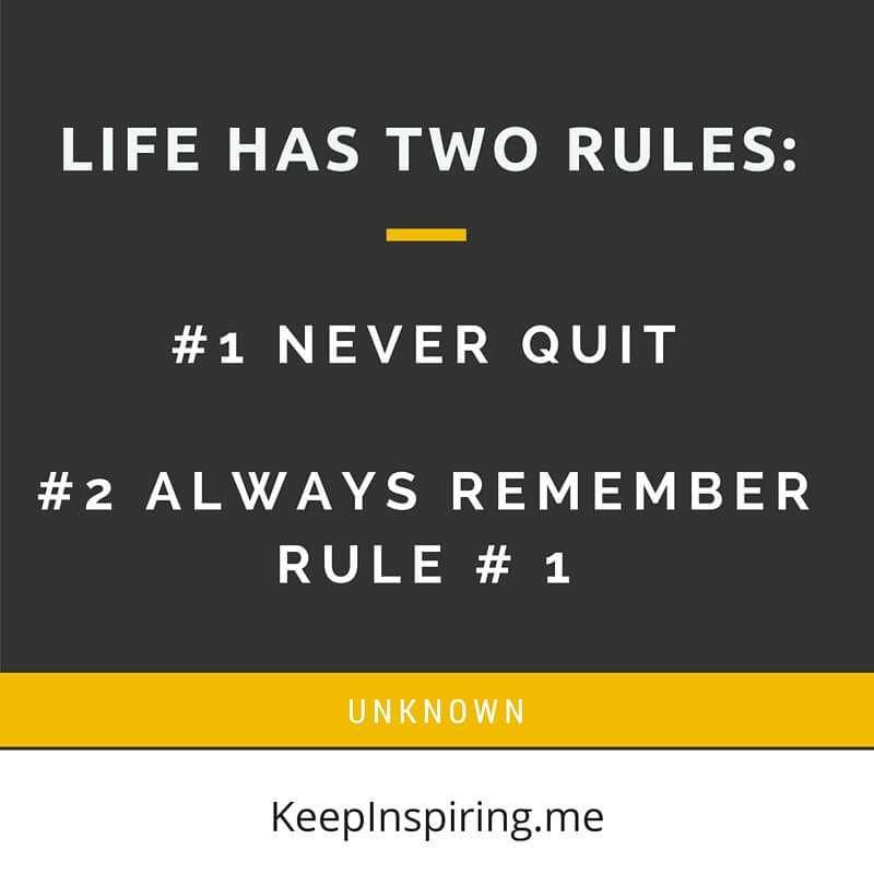 Quote Never Quit