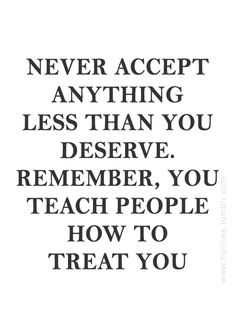 Quote Never Treat