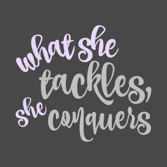 Quote She Conquer